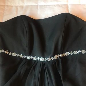 Black formal dress